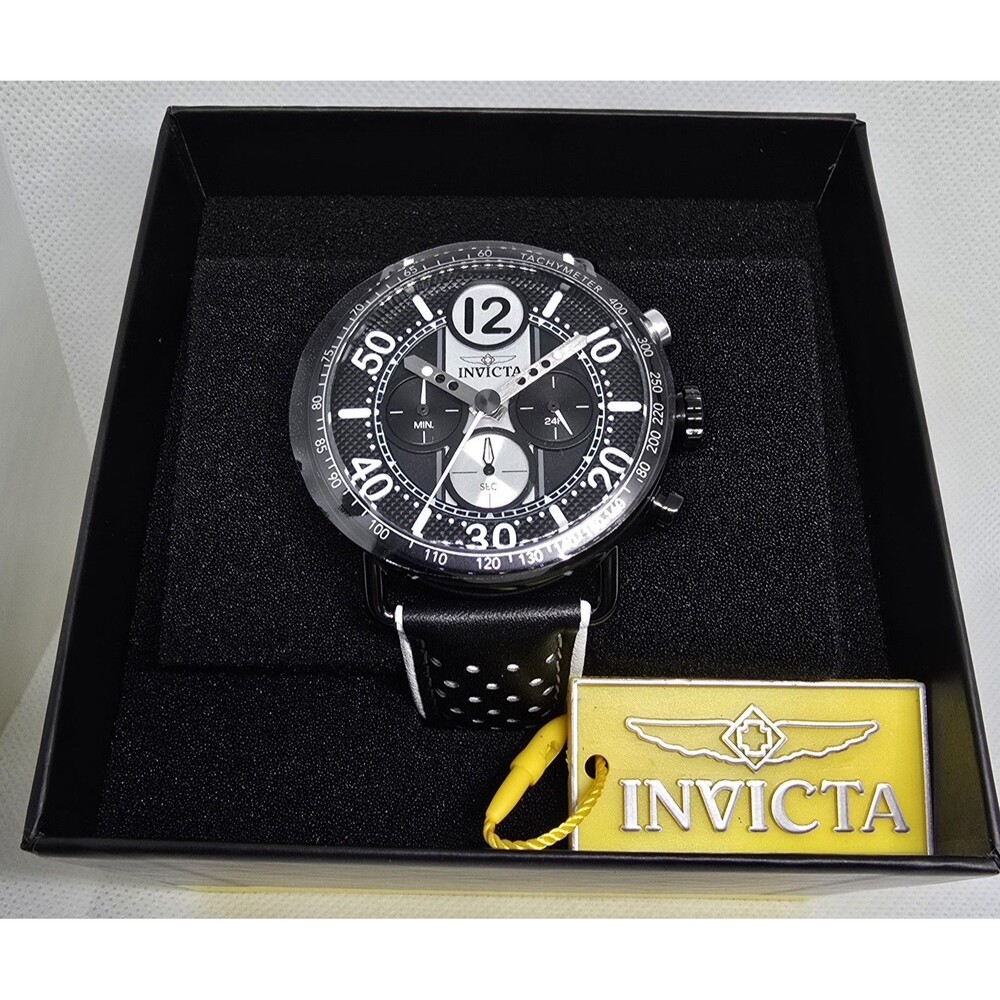 Invicta Racing Men's Watch 44mm White Black 50363 - Picture 2 of 8